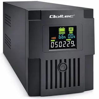 Qoltec Zasilacz awaryjny UPS | Monolith | 2000VA | 1200W | LCD | USB