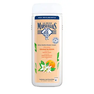 Le Petit Marseillais Kremowy Żel pod Prysznic Kwiat Pomarańczy Bio 400ml