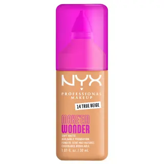 NYX Professional Makeup Make 'EM Wonder Kryjący Podkład do Twarzy 14 True Beige