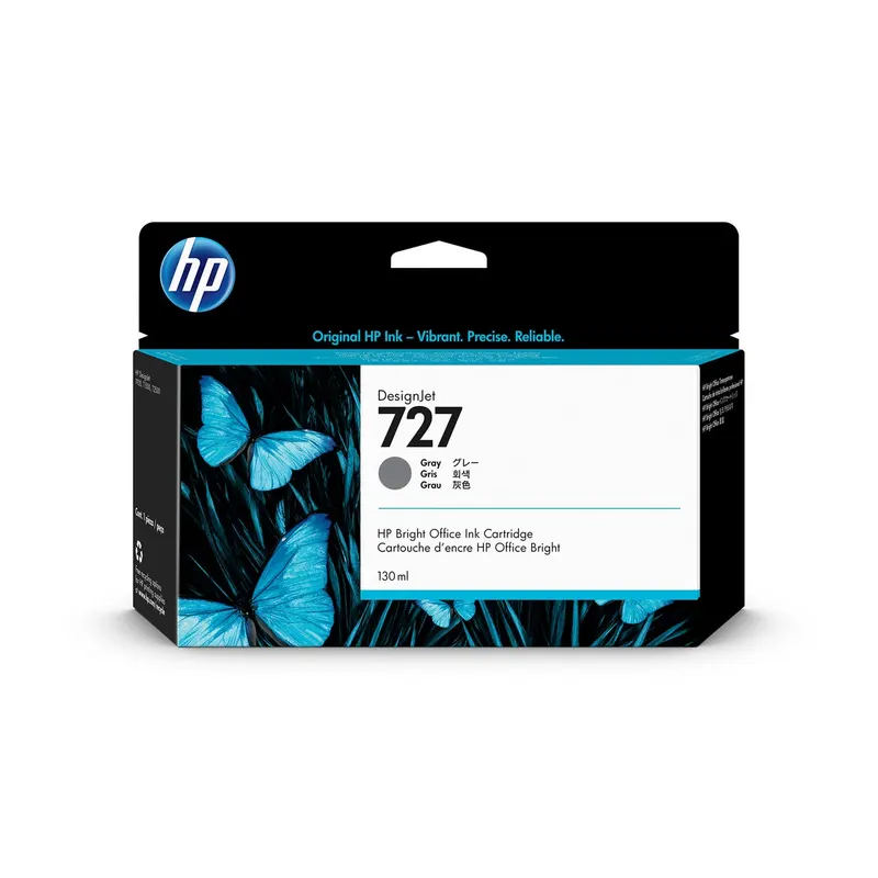 Szary wkład atramentowy HP 727 DesignJet 130 ml
