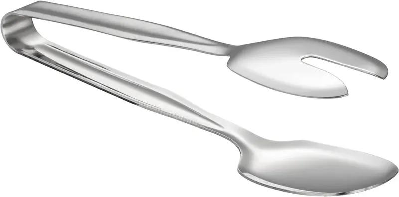 SZCZYPCE DO SERWOWANIA Z STALI NIERDZEWNEJ 21 CM POLEROWANE