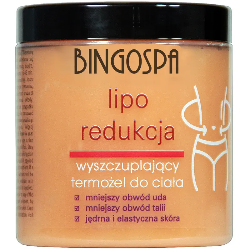 Liporedukcja Wyszczuplający termożel do ciała 250 g