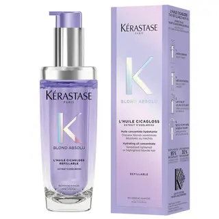 Kerastase Blond Absolu Cicagloss Refillable Olejek do Włosów Blond z Możliwością Ponownego Uzupełniania 75ml