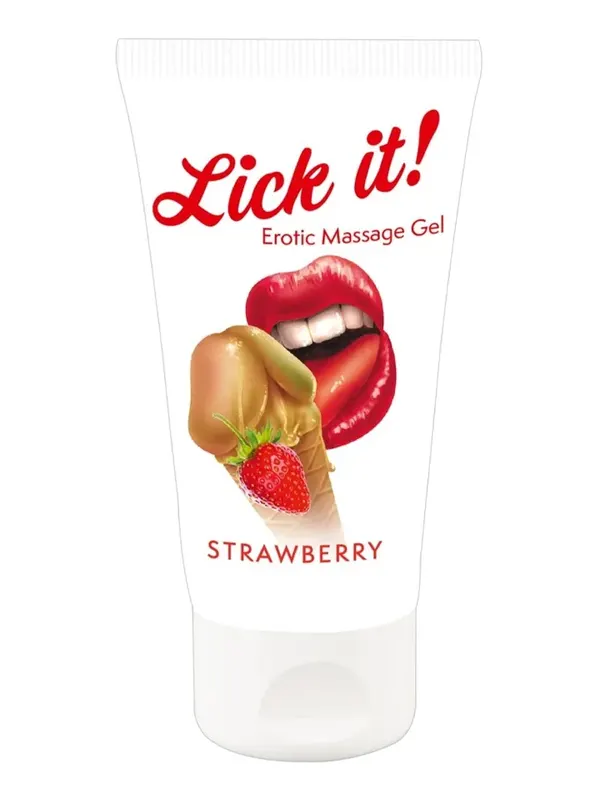 Erotic Massage Gel Strawberry 50 ml