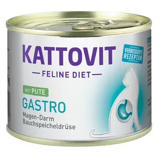 Kattovit Gastro, 6 x 185 g - Indyk, 6 x 185 g