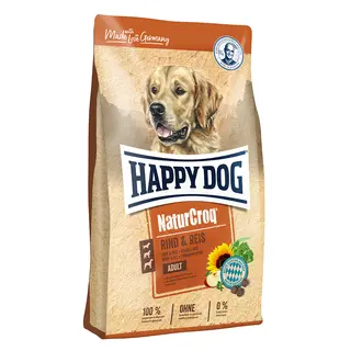 Happy Dog NaturCroq, wołowina i ryż - 15 kg
