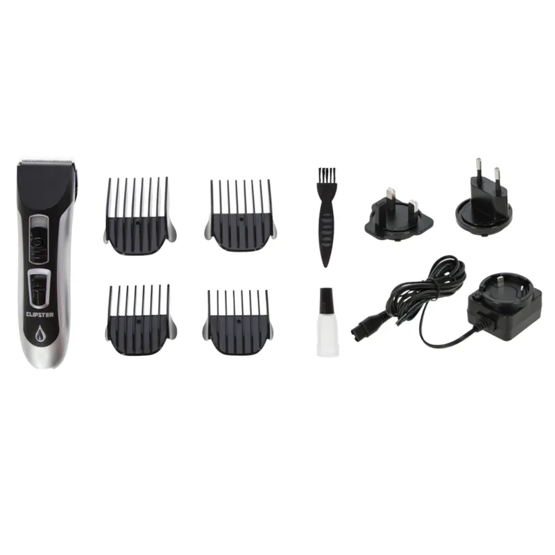 Kerbl DropiX wodoodporna bezprzewodowa maszynka do strzyżenia - Zestaw