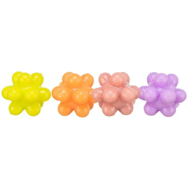 TRIXIE Zestaw piłek bąbelkowych dla kota 3,5cm - 4 szt.