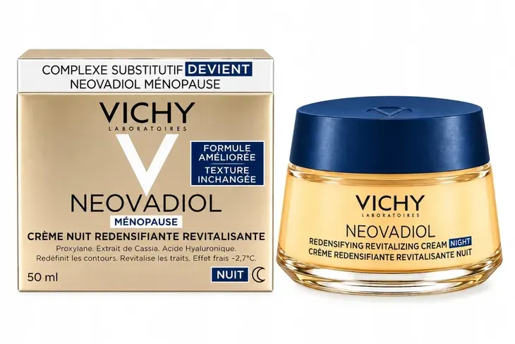 Vichy Neovadiol Menopause Krem na Noc REDENSYFIKUJĄCY I REWITALIZUJĄCY 50ml