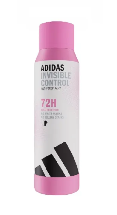 ADIDAS Invisible Control 72H Antyperspirant w Sprayu dla Kobiet 150ml