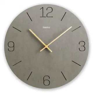 Hama Zegar ścienny 30cm Crete MDF