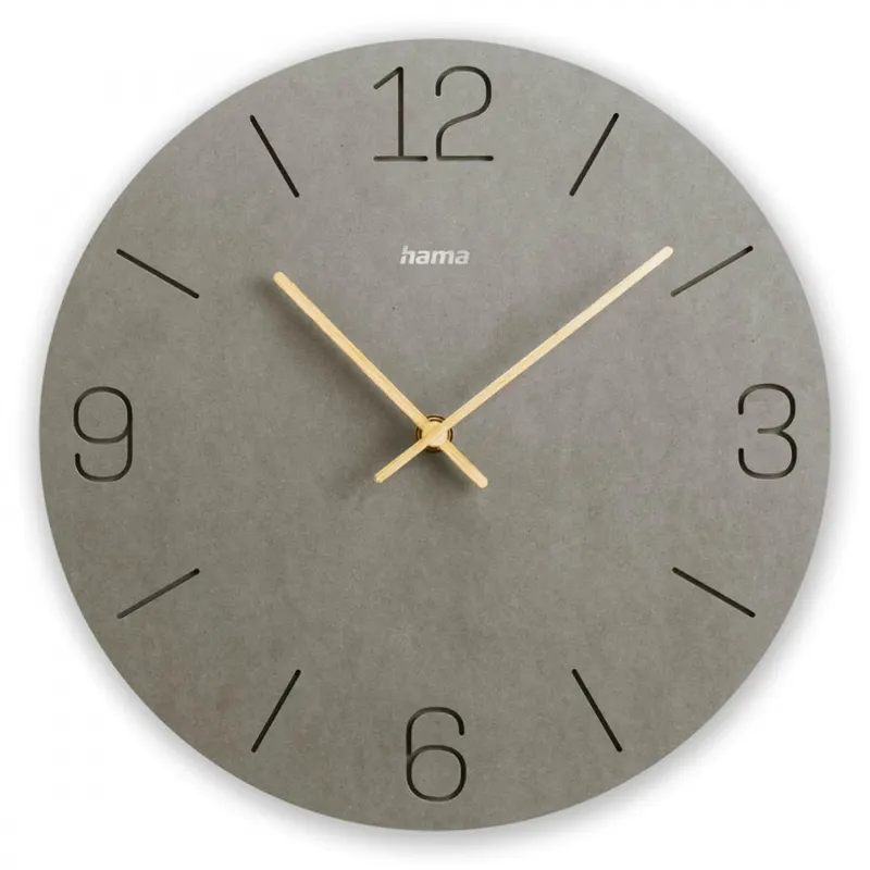 Hama Zegar ścienny 30cm Crete MDF