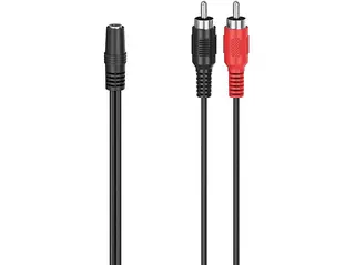 Adapter minijack 3.5mm - 2xRCA HAMA 205186