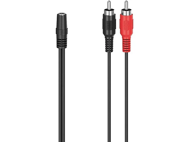 Adapter minijack 3.5mm - 2xRCA HAMA 205186