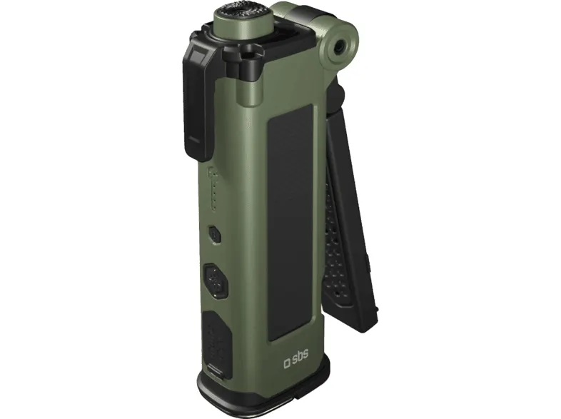 Powerbank SBS Wild Gear 3000 mAh z zestawem SOS Zielono-czarny