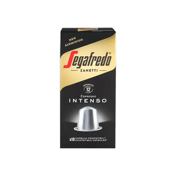Kawa w kapsułkach Segafredo Intenso do ekspresów Nespresso®, 10 szt.