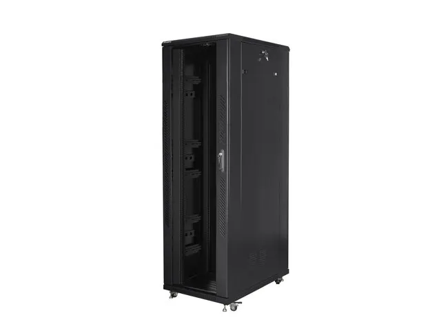 Lanberg Szafa stojąca Rack 19 cali 42U 800x1200mm czarna