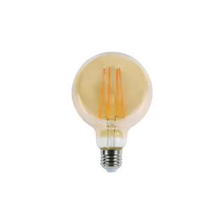 Żarówka ORO AMBER E27 G125 4W WW