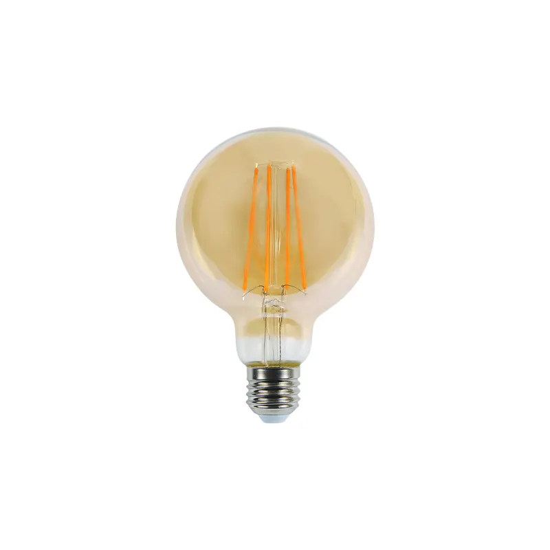 Żarówka ORO AMBER E27 G125 4W WW