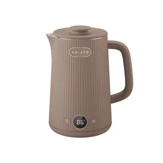 Czajnik elektryczny CHiATO heatPLAY Groove – 1.7 L, szarobrązowy