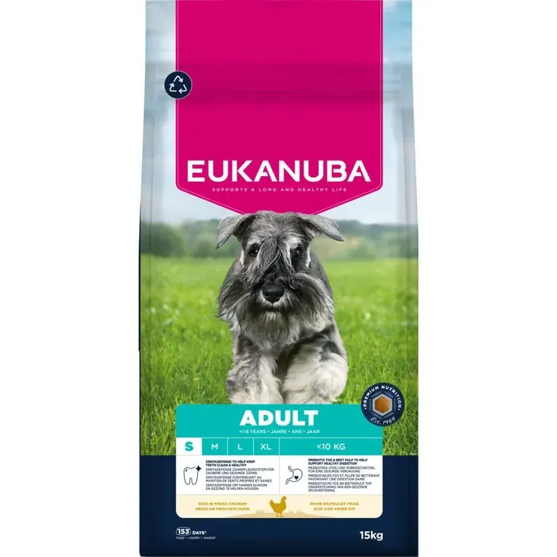 EUKANUBA Premium Nutrition Adult Small Breed Kurczak - sucha karma dla psa - 15kg