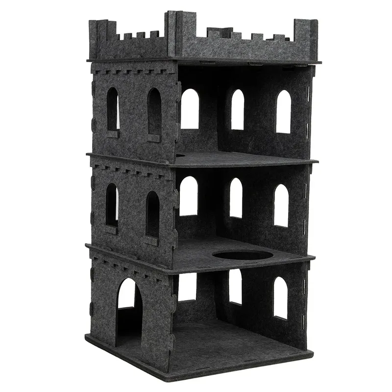 CanadianCat Company zamek dla kota Felty Fort - ok. dł. 55 x szer. 55 x wys. 108 cm