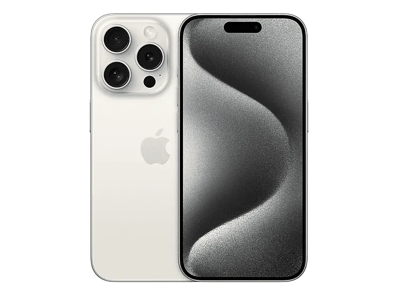 Smartfon APPLE iPhone 15 Pro 5G 128 GB Tytan biały - odnowiony