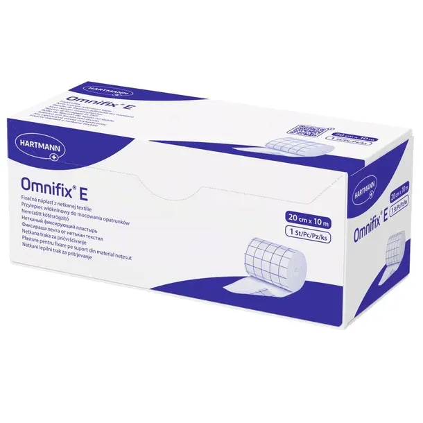 Hartmann Omnifix E 20 cm x 10 m przylepiec z włókniny elastyczny 1 szt.