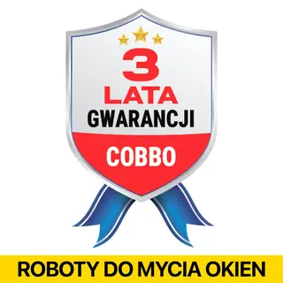 3 LATA GWARANCJI - ROBOTY DO MYCIA OKIEN COBBO