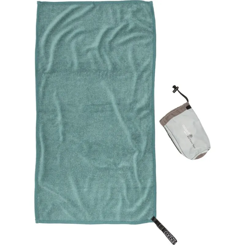 Cocoon Eco Travel Towel, ręcznik, nile zielony