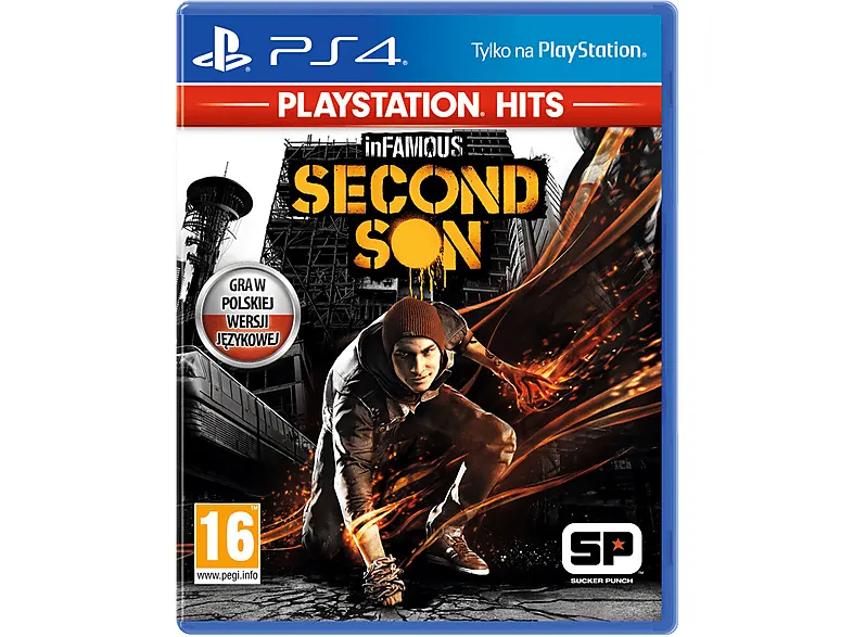 Gra PS4 PlayStation HITS inFAMOUS: Second Son (Kompatybilna z PS5)