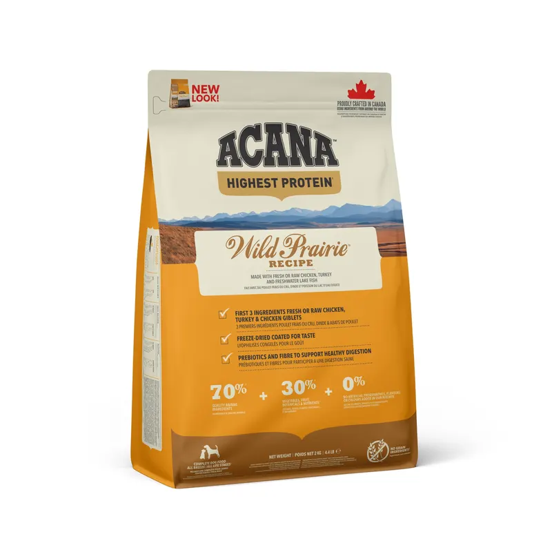 Acana Highest Protein kurczak, indyk i podroby z kurczaka - 2 kg