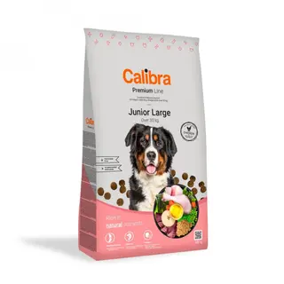CALIBRA Premium Line Junior Large Chicken - sucha karma dla psa - 12kg