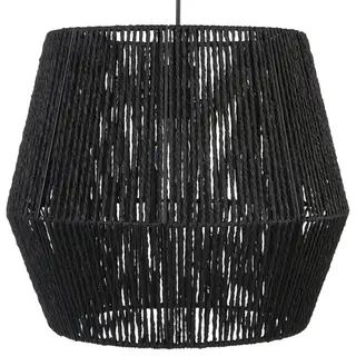 Lampa wisząca gweru plecionka czarny