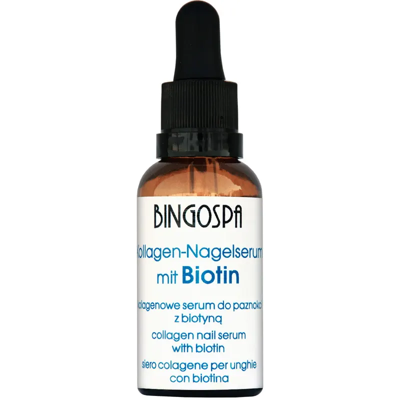Kolagenowe serum do paznokci z biotyną 30 ml BINGOSPA