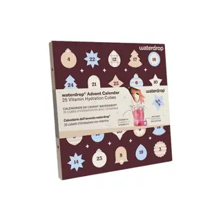 Kalendarz adwentowy z kostkami do wody Waterdrop, 25 szt.