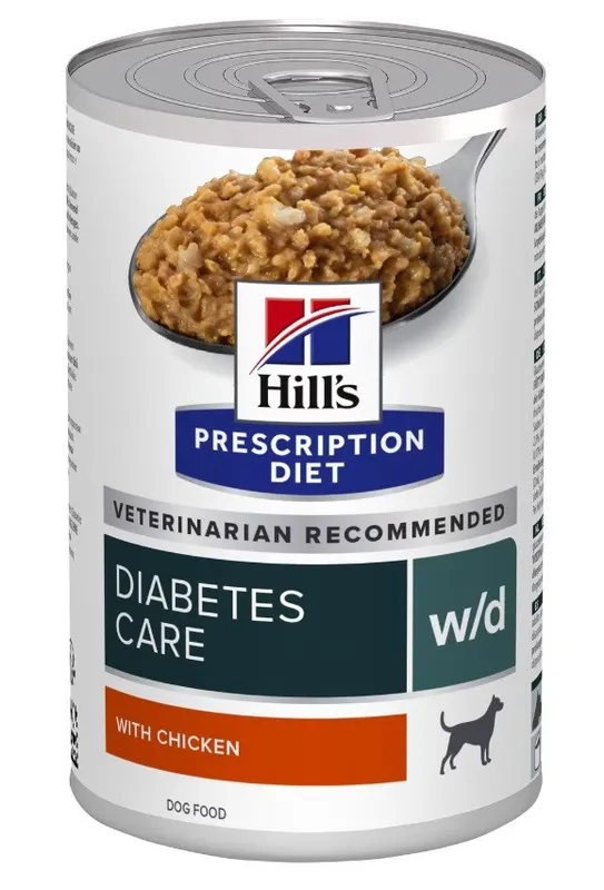 HILL'S Prescription Diet w/­d Diabetes Care Kurczak - mokra karma dla psa - 370 g