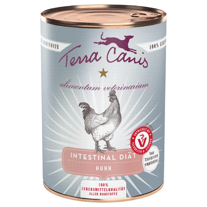 Terra Canis Alimentum Veterinarium Intestinal, 6 x 400 g - Kurczak