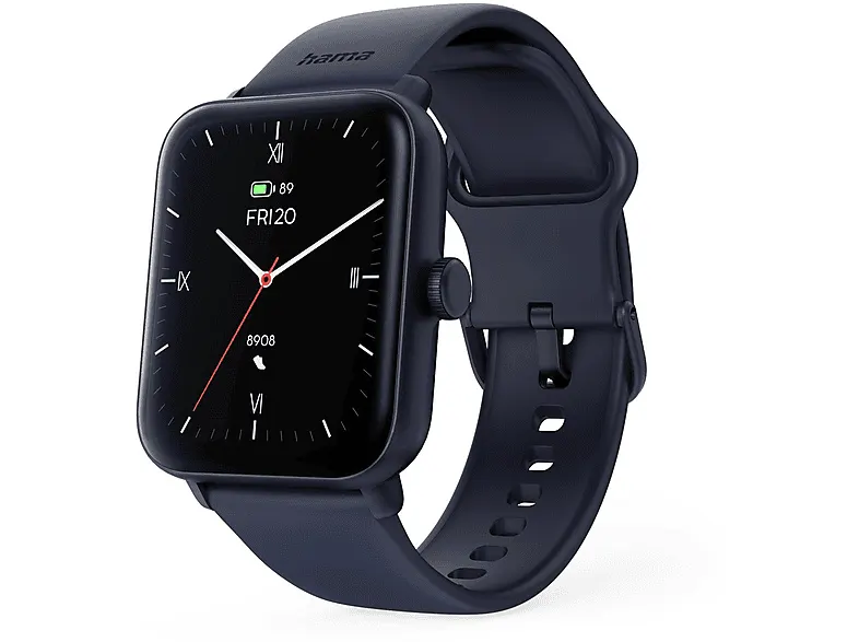 Smartwatch HAMA 6010 GPS Prostokątny Niebieski