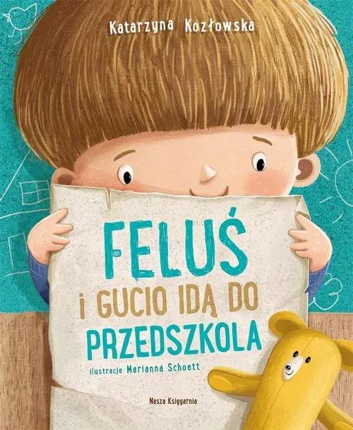 Książka dla dzieci Feluś i Gucio idą do przedszkola Nasza Księgarnia