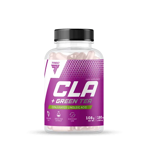 CLA + GREEN TEA – CLA w kapsułkach z zieloną herbatą - 180 kaps.