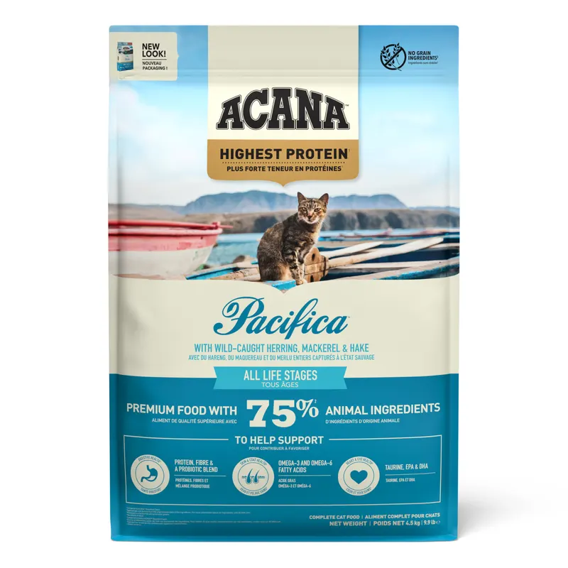 Acana Cat Highest Protein, ryby morskie - 4,5 kg