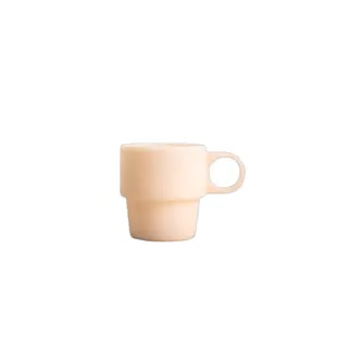 Szklanka Homla PALLORA Beige z uchem, 250 ml