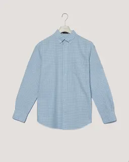 Gant Bawełniana Koszula Męska W Kratkę Z Długim Rękawem Regular Fit