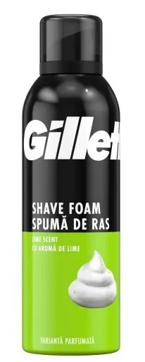 Gillette Pianka do Golenia Lime Scent 200ml