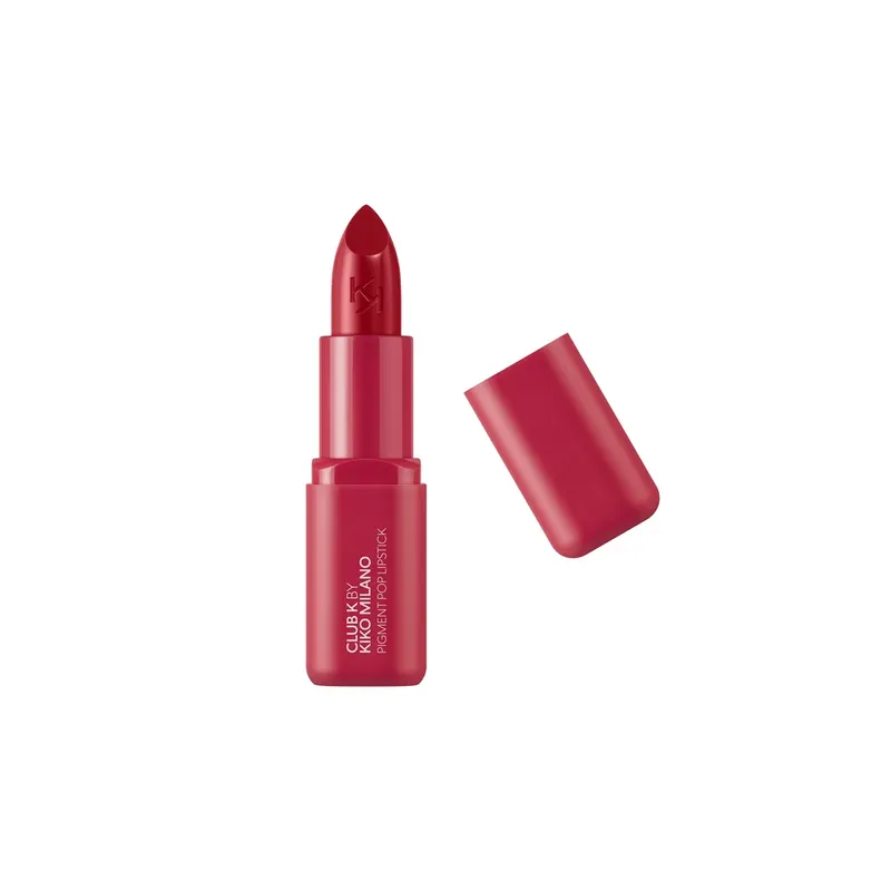 Club K By Kiko Milano Pigment Pop Lipstick Pomadka Nawilżająca o Mocnym Kryciu 14 Love Bomb 3.5g