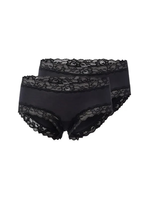 SKINY majtki typu hipster Kobiety Modal czarny, 36