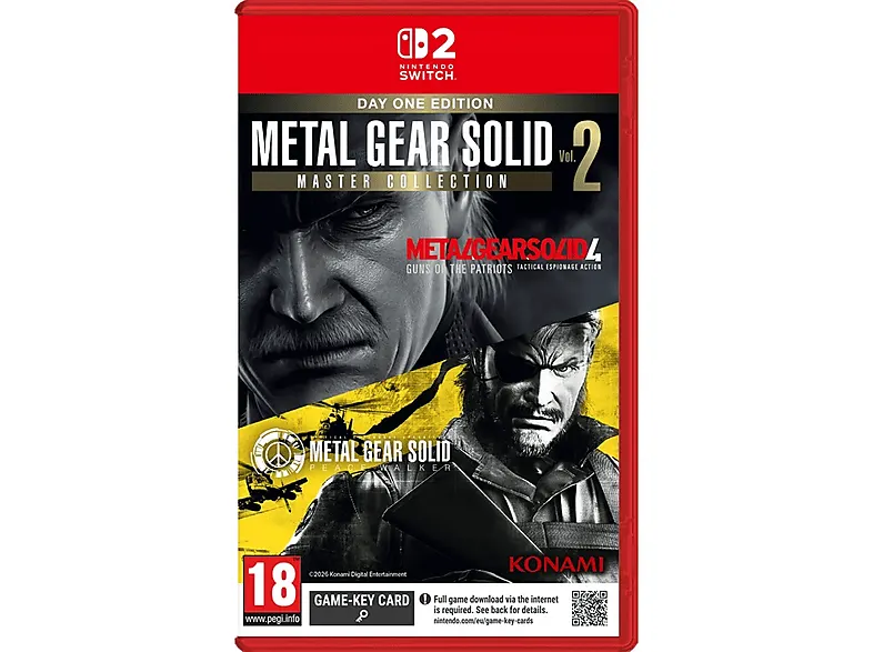 CENEGA NS2 Metal Gear Solid Master Collection Volume 2