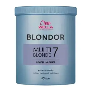 Wella Blondor Multi Blonde 7 Powder 800g Rozjaśniacz Do Włosów Do 7 Tonów