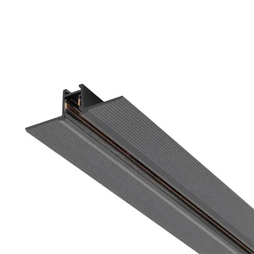 Szyna podtynkowa niskonapięciowa 2m czarna system NANO-LVM RECESSED TRACK 11731 Nowodvorski